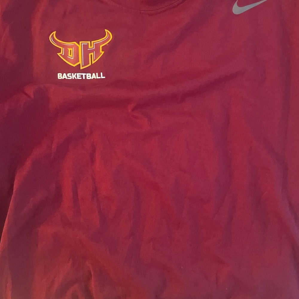 Nike Maroon Basketball Tee